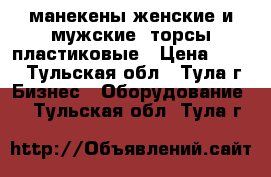 манекены женские и мужские. торсы пластиковые › Цена ­ 100 - Тульская обл., Тула г. Бизнес » Оборудование   . Тульская обл.,Тула г.